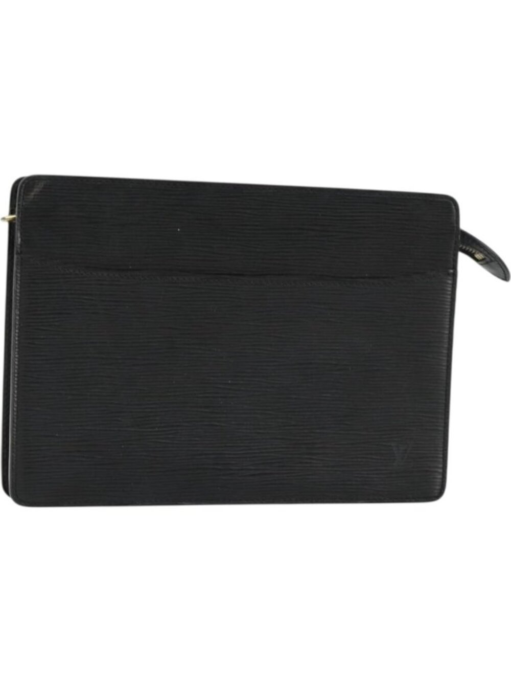 LOUIS VUITTON Epi Pochette Homme Clutch Bag Black M52522